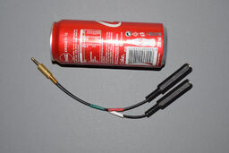  Jack TRS 3,5 mm ♂ --- 0,2 m --- 2*Jack TRS 6,35 mm ♀ 